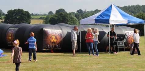 Mobile Laser Tag in Inflatable Maze for the Midlands