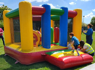 13x11ft Bouncy Castle for children under 7 years of age