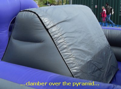 Bouncy Assault Course for hire