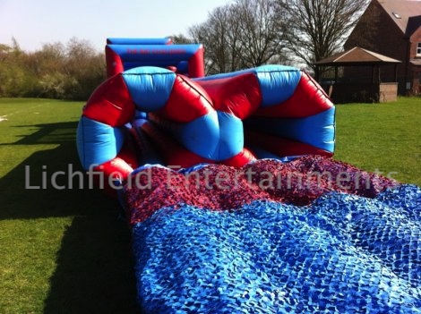 Inflatable Assault Course for adults for hire