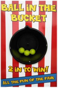 Ball in the Bucket Side Stall Game Hire