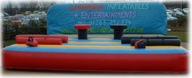 Gladiator Joust inflatable game - perfect for any Olympic theme event