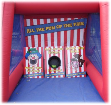 Inflatable Side Stall Game Hire